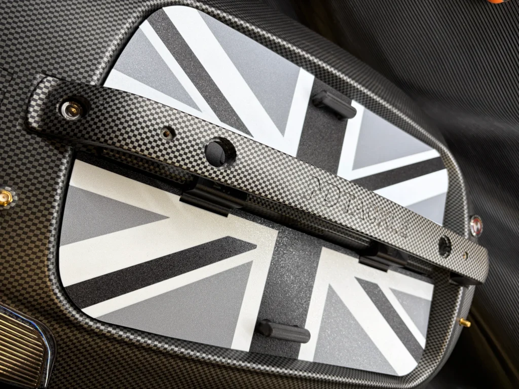 NDS bait boat hopper lid cover system- UK Flag Edition