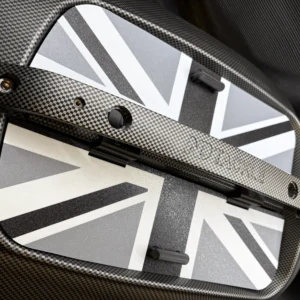 NDS bait boat hopper lid cover system- UK Flag Edition